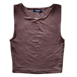 NWT The Workshop Brown Tank Top size Small